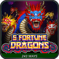 permainan slot 5 Fortune Dragons provider Spade Gaming dari situs slot gacor 99ASET